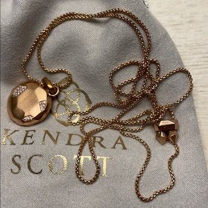 Kendra Scott Pave charm necklace